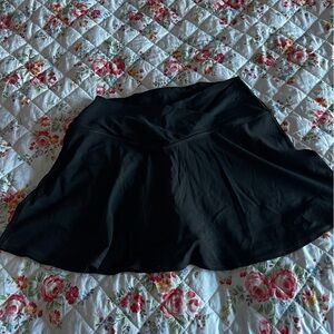 Aerie Black mini skort
